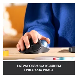 Myszka Logitech ERGO M575 Grafitowy