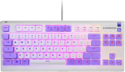 Klawiatura STEELSERIES Apex 3 TKL US Fioletowy