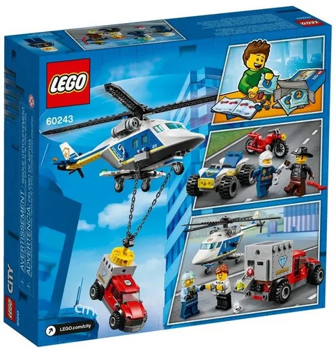 LEGO City 60243 погоня на полицейском вертолете