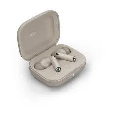 Słuchawki bezprzewodowe Motorola Moto Buds+ sound by BOSE Dokanałowe Bluetooth Jasnoszary