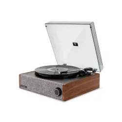 Gramofon Victrola Eastwood LP VTA-78-WLN-INT Manualny Napęd paskowy Bluetooth Orzech