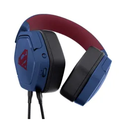 Słuchawki bezprzewodowe z mikrofonem Trust GXT 492SM Nauszne Niebieski Superman