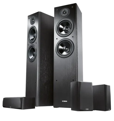 Yamaha MusicCast RX-V4A Cinema Package Black, NS-F51/NS-P51 Black