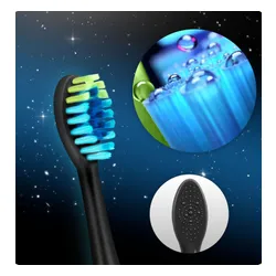 Szczoteczka soniczna BERDSEN Galaxy Duo (2 sztuki) Czarny i Granatowy