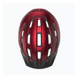 Kask rowerowy MET Downtown red glossy