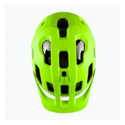 Kask rowerowy POC Axion fluorescent yellow/green matt