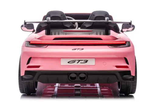 Samochód Na Akumulator Dla 2 Dzieci Porsche 911 Gt3 24V Eva LED 2 Silniki
