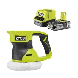 Polerka RYOBI RBP18150-0 + Akumulator RYOBI RC18120-125 2.5Ah 18V + Ładowarka