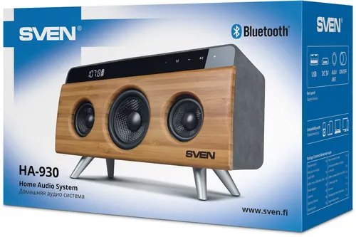 Głośnik mobilny SVEN HA-930 Radio FM Brązowy