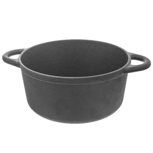 Garnek żeliwny z pokrywką 2,7 l