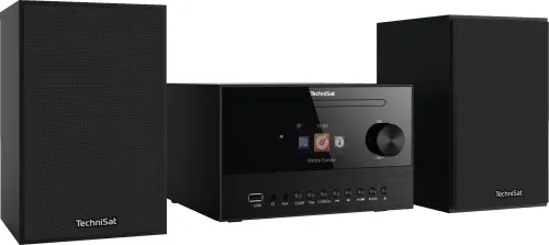 Wieża TechniSat Classic 800 IR Radio FM DAB Internetowe Bluetooth Czarny