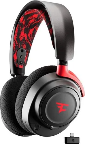 Słuchawki bezprzewodowe z mikrofonem SteelSeries Arctis Nova 7 Wireless Nauszne FaZe Clan Limited Edition