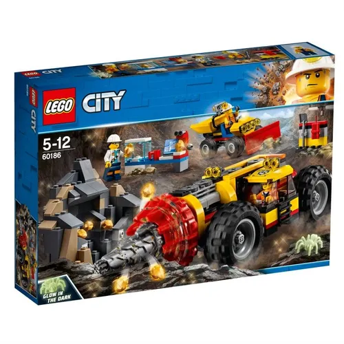 Конструктор Lego City тяжелая горная дрель (60186)