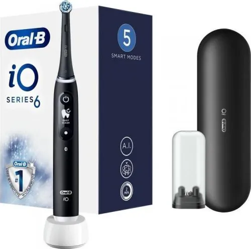 Oral - B магнитная зубная щетка iO Series 6 Black