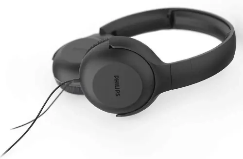 Słuchawki przewodowe Philips TAUH201BK/00 Nauszne Mikrofon Czarny