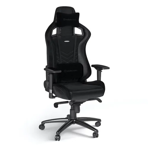 Fotel Noblechairs EPIC Black Gamingowy do 120kg Skóra ECO Czarny