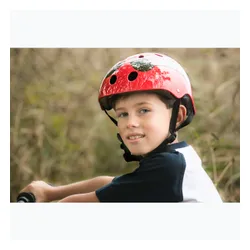 Kask rowerowy dziecięcy Hornit Aviators red