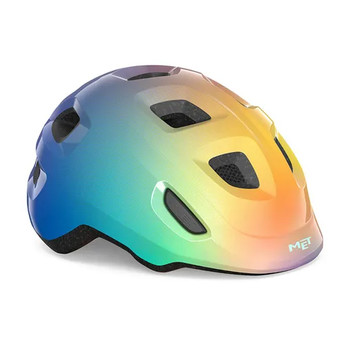 Kask rowerowy dziecięcy MET Hooray multicolour glossy