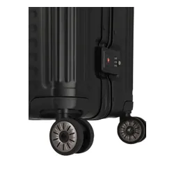 Walizka kabinowa Travelite Next Trolley S - black