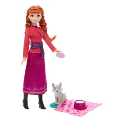 Lalka DISNEY FROZEN Kraina Lodu Księżniczka Anna i wilczek JFG17