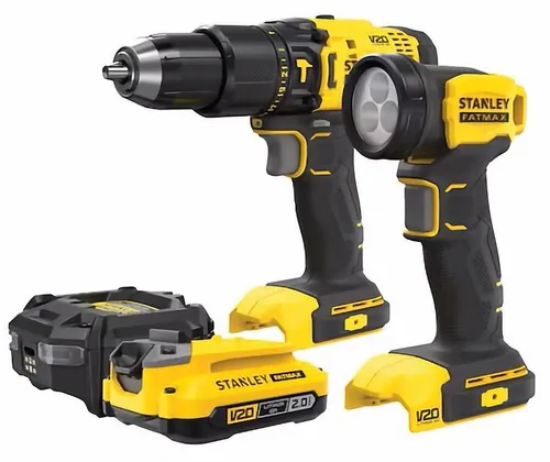 Wiertarko-wkrętarka udarowa STANLEY SFMCK210D1-QW 18V
