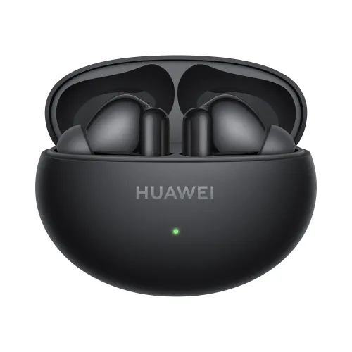 Słuchawki bezprzewodowe Huawei FreeBuds 6i ANC z etui ładującym Dokanałowe Bluetooth 5.3 Czarny