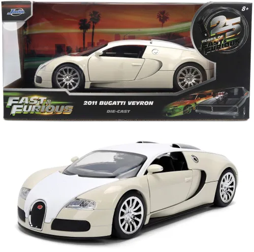 Samochód JADA TOYS Szybcy i wściekli Bugatti Veyron 2011 9336476314R00