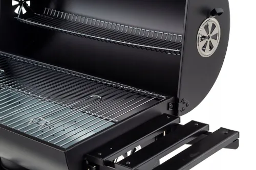 Grill Węglowy BARIL Ogrodowy BECZKA Składane półki POPIELNIK Corciano