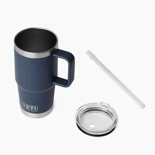 Kubek termiczny YETI Rambler Straw 739 ml navy
