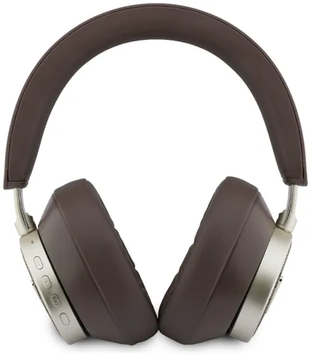 Słuchawki nauszne GUESS 4G Triangle Logo Bluetooth ENC Brązowy