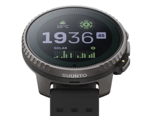 Спортивные часы Suunto Vertical Titan Solar 49MM GPS черный