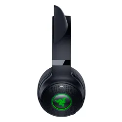 Słuchawki bezprzewodowe z mikrofonem Razer Kraken Kitty V2 BT Black Nauszne Czarny