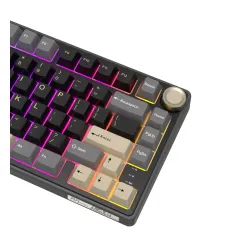 Klawiatura mechaniczna Royal Kludge RK-R75 Phantom Silver Switch Czarno-Szary