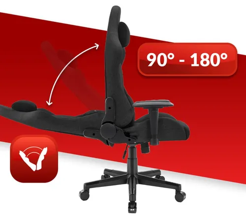 Fotel gamingowy HELL'S CHAIR HC-1006 Czarny