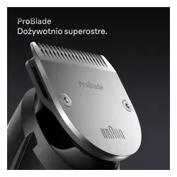 Trymer Braun BT7540 4 nasadki 120min