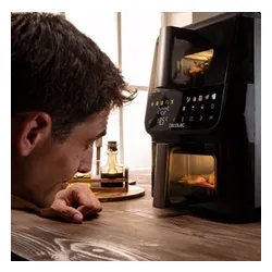 Air Fryer Frytkownica beztłuszczowa CECOTEC Cecofry DuoLevel 10000 Window 10l z podwójnym koszem