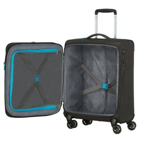 Walizka poszerzana kabinowa Summerfunk American Tourister - neon blue