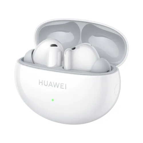 Słuchawki bezprzewodowe Huawei FreeBuds 6i ANC z etui ładującym Dokanałowe Bluetooth 5.3 Biały