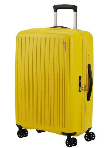 Чемодан American Tourister Rejoy среднего размера - electric yellow