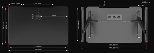 Biurko SPC Gear GD100 114cm Czarny