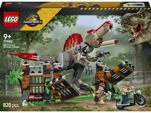 LEGO 77982 Jurassic World Ucieczka spinozaura