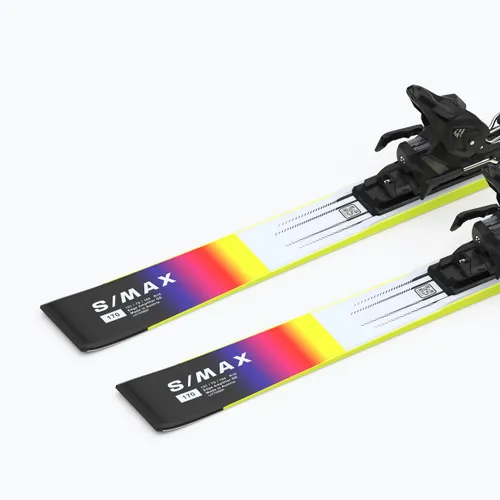 Narty zjazdowe Salomon S/Max Endurance + wiązania M10 GW white/black/acid green