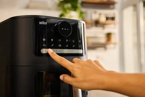 Air Fryer Frytkownica beztłuszczowa BRAUN MultiFry 5 HF5075IBK 6l z okienkiem do obserwacji postępów gotowania