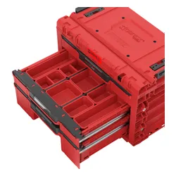 Skrzynka narzędziowa QBRICK System Prime Drawer 3 Toolbox Expert Red Ultra HD