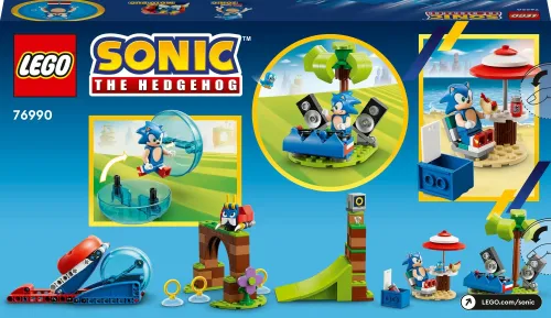 Конструктор LEGO Sonic the Hedgehog 76990 Задача про мчащийся мяч