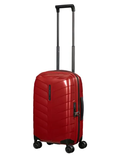 Маленький расширяемый чемодан Samsonite Attrix 55 см (23/26 см) - red