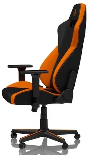 Fotel Nitro Concepts S300 Horizon Orange Gamingowy do 135kg Tkanina Czarno-pomarańczowy