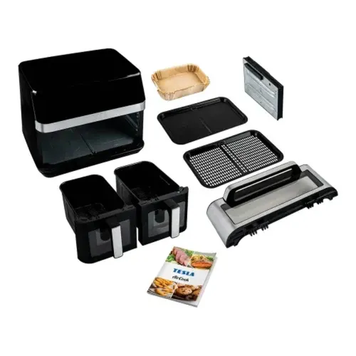 Air fryer Tesla AirCook DualZone Q787 XXL Deluxe 2200W 14l