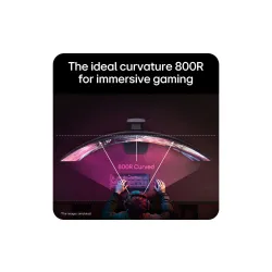 Monitor LG UltraGear evo AI 45GX950B 45" 5K2K WUHD OLED Dual Mode 165Hz/330Hz 0,03ms Funkcje AI Zakrzywiony Gamingowy