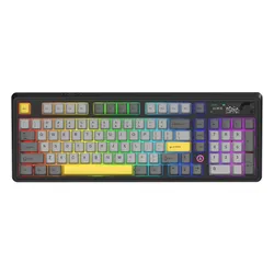 Klawiatura AJAZZ AK980 V2 Szaro-żółty